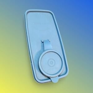 Tupperware Cereal Keeper Replacement Flip Top Lid 470 471 Fits 469 Blue Seal
